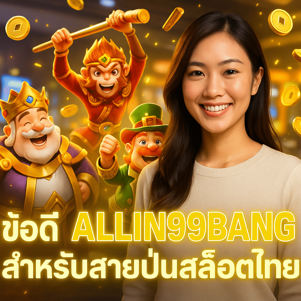ข้อดี ALLIN99BANG สำหรับสายปั่นสล็อตไทย