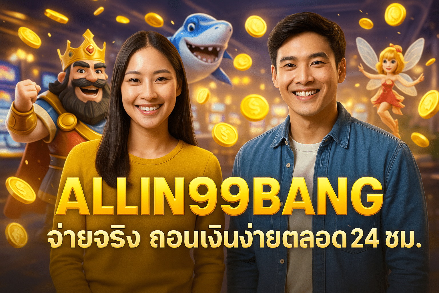 ALLIN99BANG จ่ายจริง ถอนเงินง่ายตลอด 24 ชม.